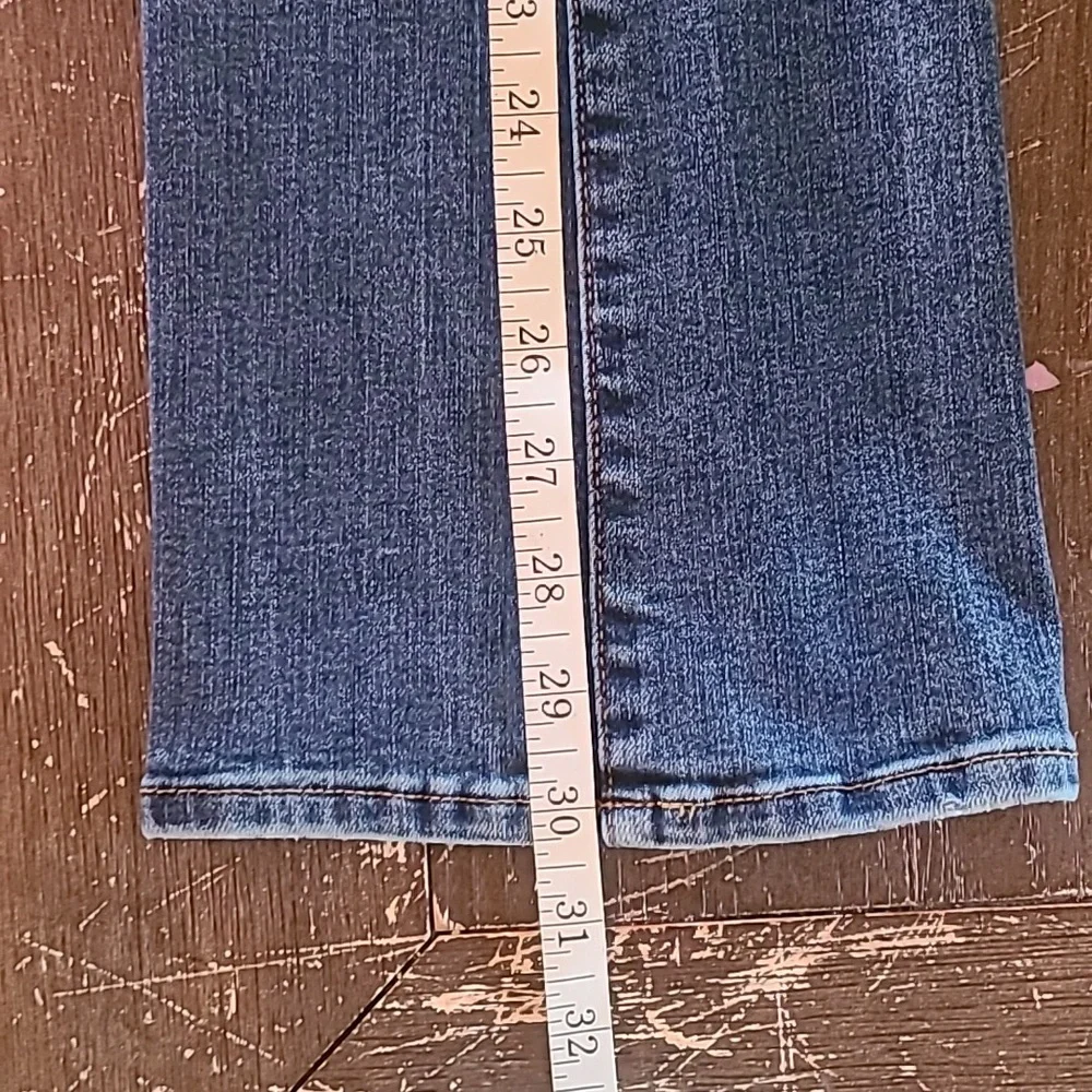 SO Women’s Bootcut Low Rise Dark Wash Denim Jeans Size 7/28 Stretch Casual